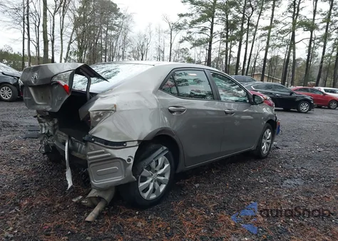 2015 Toyota Corolla Le из США, поврежденный, VIN 2T1BURHE8FC288592